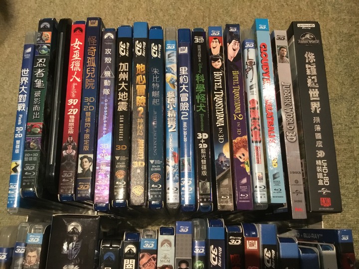 投影機 3D BD電影 簡單觀後感
