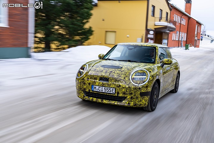 【海外新訊】大改款MINI Electric極地測試中,車身縮小、軸距加長、空間變大!