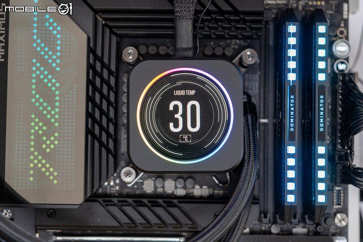 CORSAIR H170i/H150i ELITE LCD 水冷散熱器實測 頂尖散熱壓制力搭 LCD 螢幕更炫目