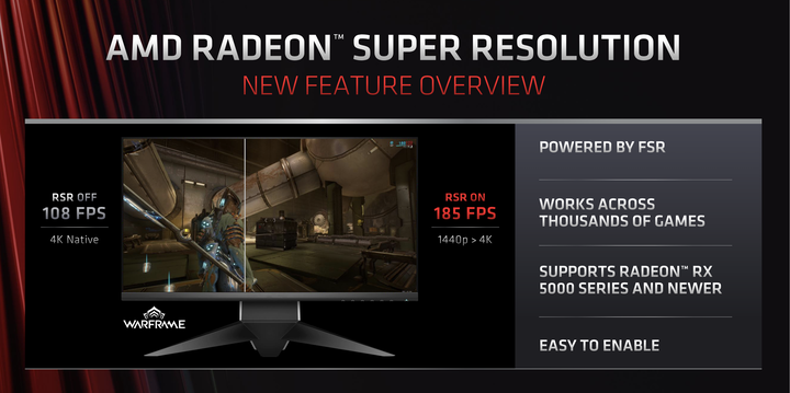 AMD Radeon Super ReSolution(RSR)新功能試用 兼具畫質與流暢度的黑科技