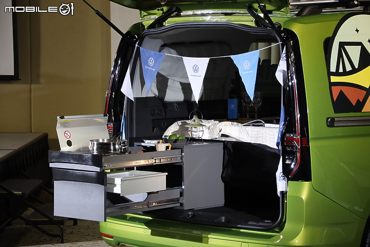 【採訪】福斯商旅 Caddy California 確定明年上市,另為 Caravelle 推出「VanLife Box 好野露營組」變身露營車!