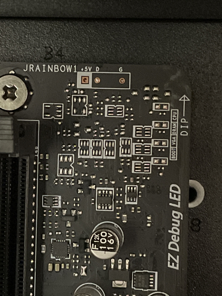 主機板支援5V ARGB 但沒有針腳