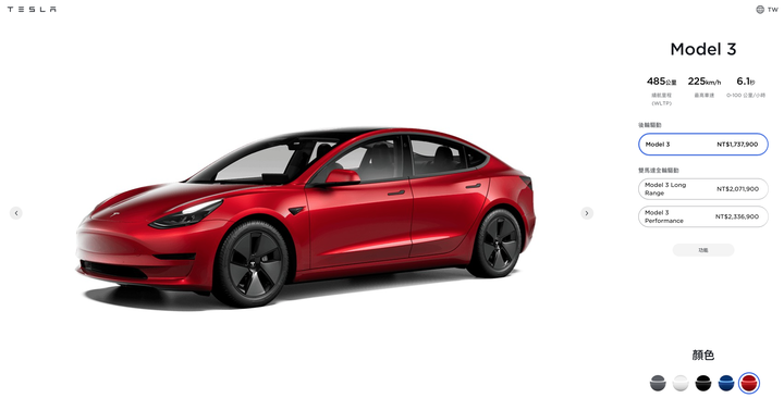 【國內新訊】烏俄戰爭電池成本大漲!Tesla Model 3 國內售價調漲8.3~11.2萬元