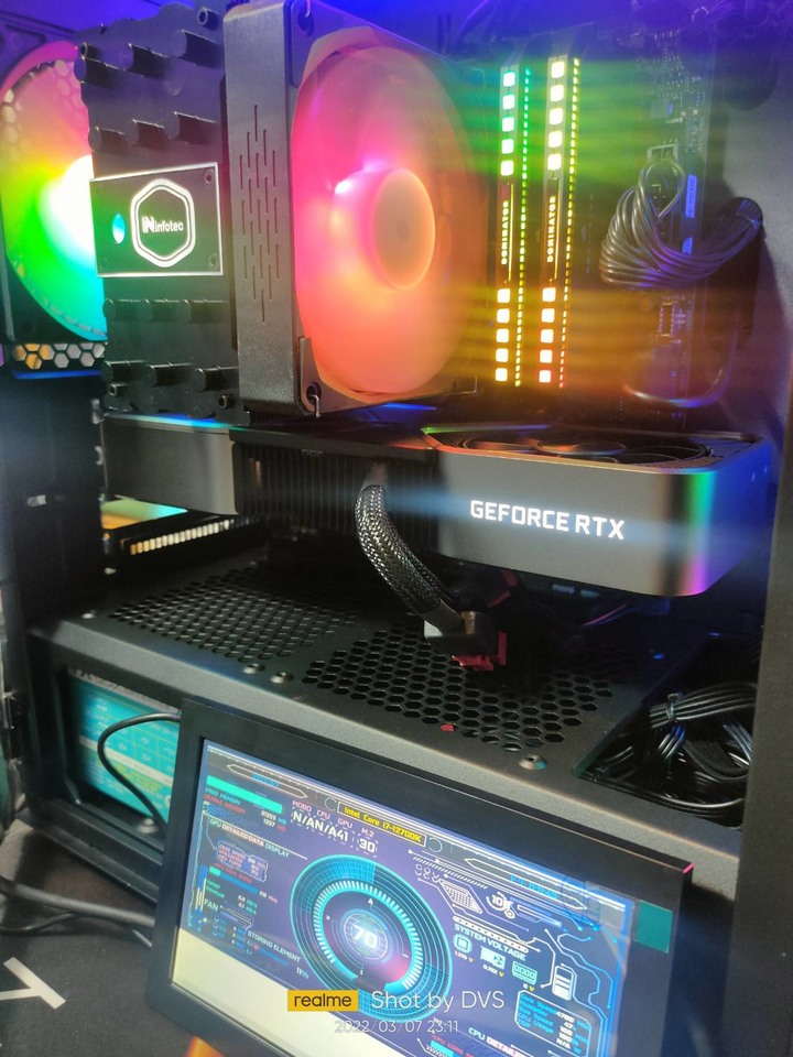 英富達 CPU 散熱器開箱 不專業 業配文 INCF-CF-1206ARGB