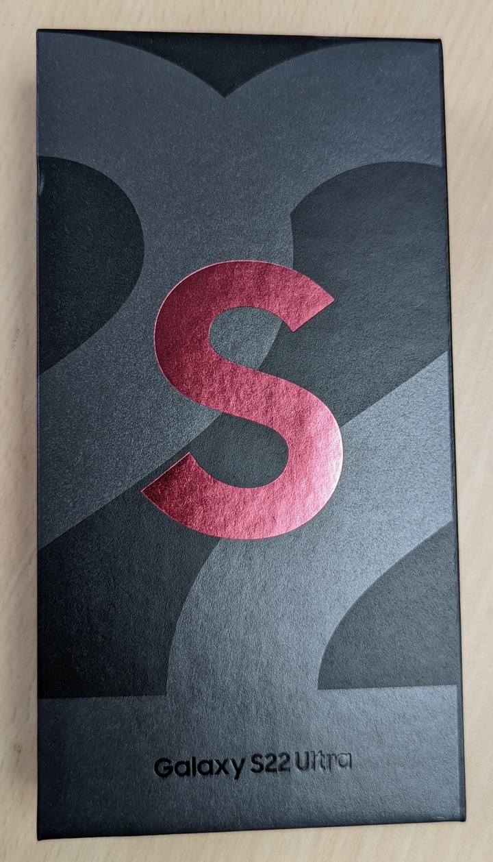 S22Ultra酒紅開箱