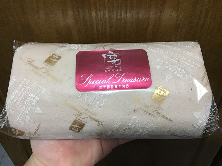 [食記] 寶才食品行，台灣台中豐原，香濃綿密芋泥捲和豆漿蛋糕