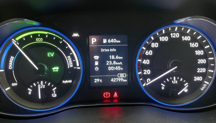 [純分享] KONA 油電版的油耗與油資，現代油電車到底可不可以買?