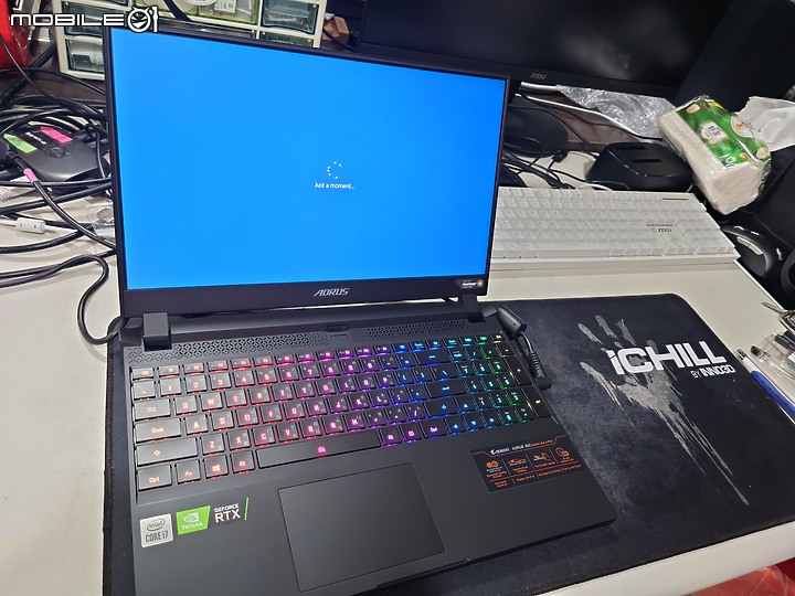 『CP值爆表開箱』技嘉 GIGABYTE AORUS 15G XC-8TW2430AH 電競筆電速開