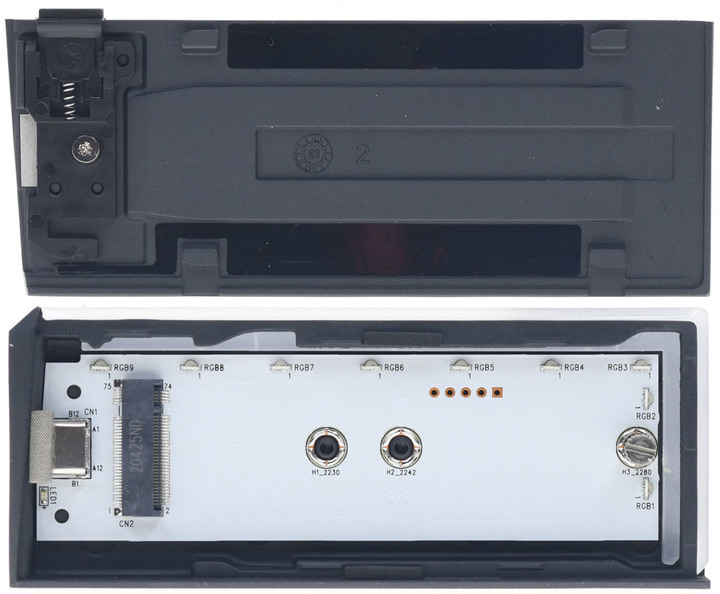 ADATA EC700G M.2 NVMe/SATA兩用SSD外接盒簡介及測試