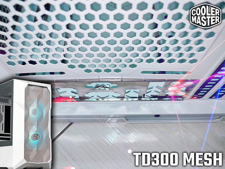 Cooler Master TD300 Mesh 酷碼 M-ATX小中塔 炫砲小騷包 開箱
