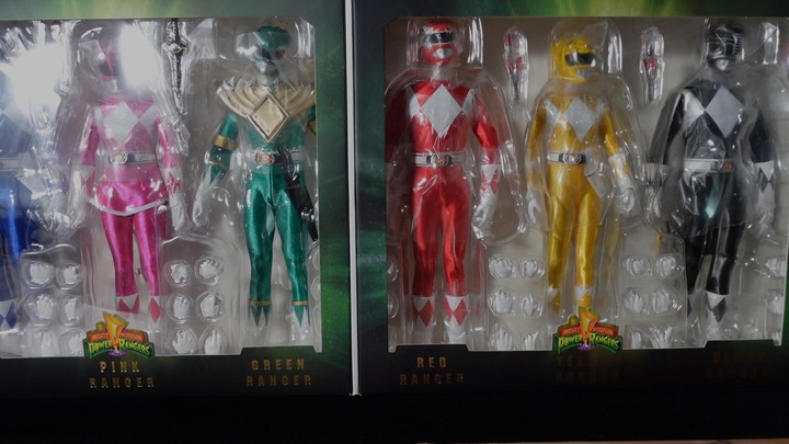【作品分享】[#Threezero] 金剛戰士 Mighty Morphin Power Rangers 1/6 Core Rangers + Green Ranger Six-Pack 開箱