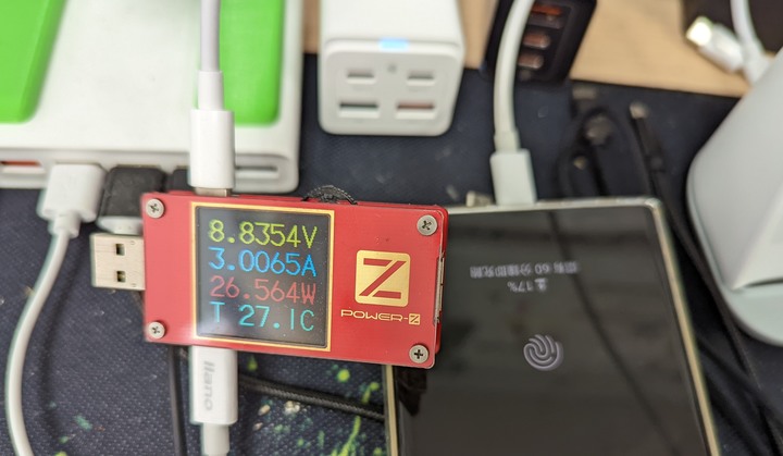 S22Ultra充電測試
