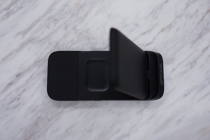 iBRIDGE 15W無線充電器｜三合一充電超省事Magsafe金屬支架橫豎都好用