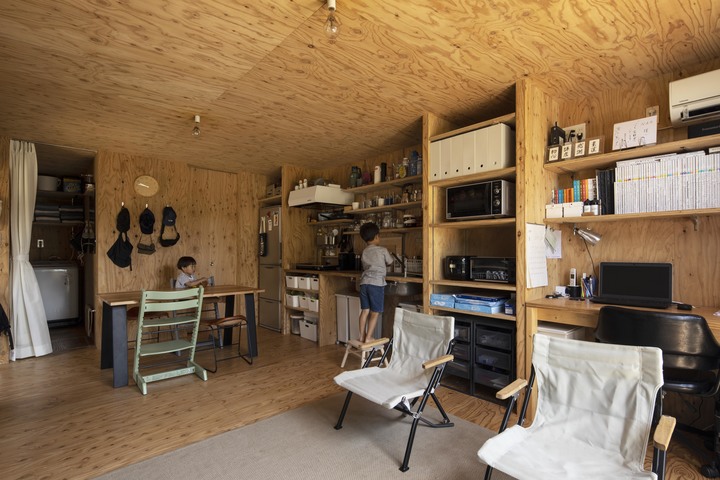 點我看大圖 【走看設計】自地自建案例:日本 9 坪微型建築,不用一次蓋到好!