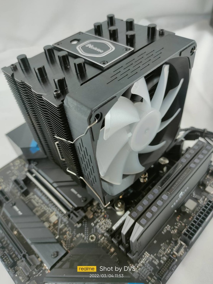 英富達 CPU 散熱器開箱 不專業 業配文 INCF-CF-1206ARGB