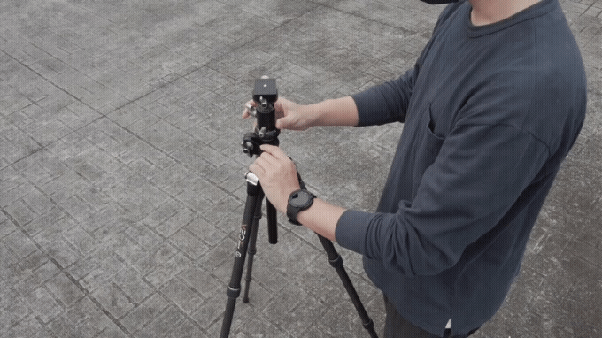 Vanguard VEO 3T+ 264CB 中柱可橫置碳纖維腳架|多工多用途 還能變身單腳架!