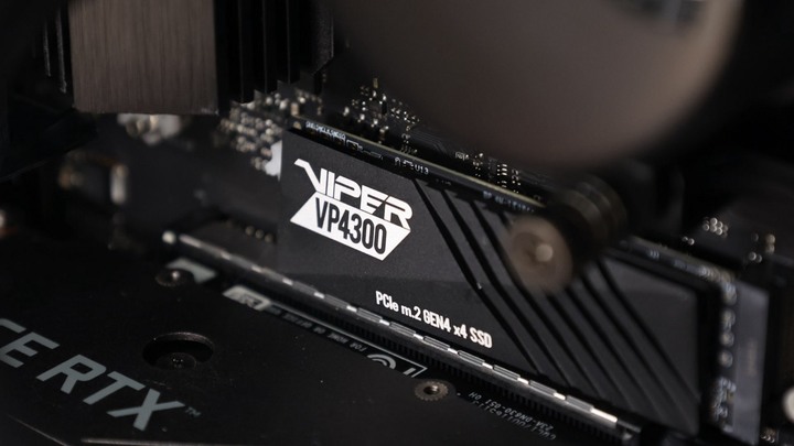 無光害 7400MB/s 極速 PCIe Gen4 x4 SSD，Patriot Viper VP4300 2TB