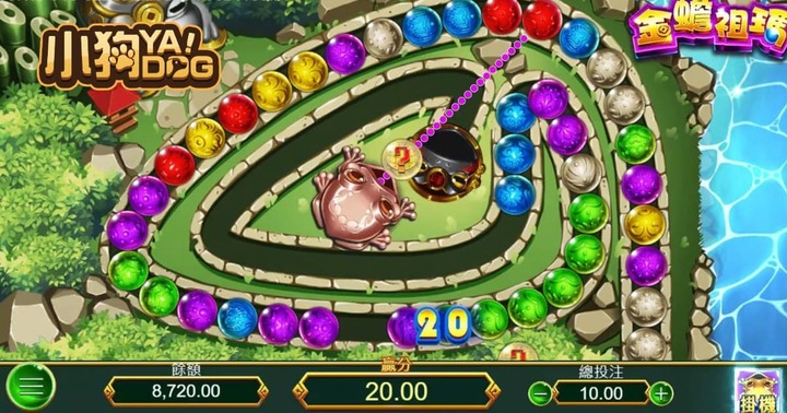 《小狗Online》-【金蟾祖瑪】經典祖瑪_發射瘋狂連擊