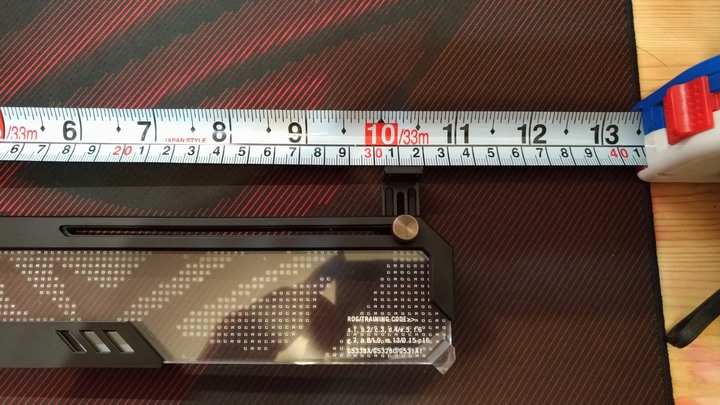(簡單雙開箱)-ROG顯示卡支撐架