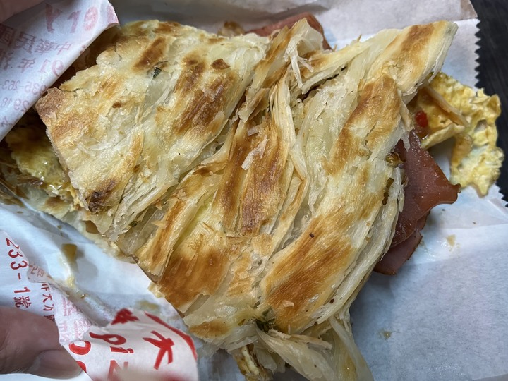 [食記] 溫讚蔥油餅大王，台灣新北新店，香酥鬆脆的好吃蔥油餅！