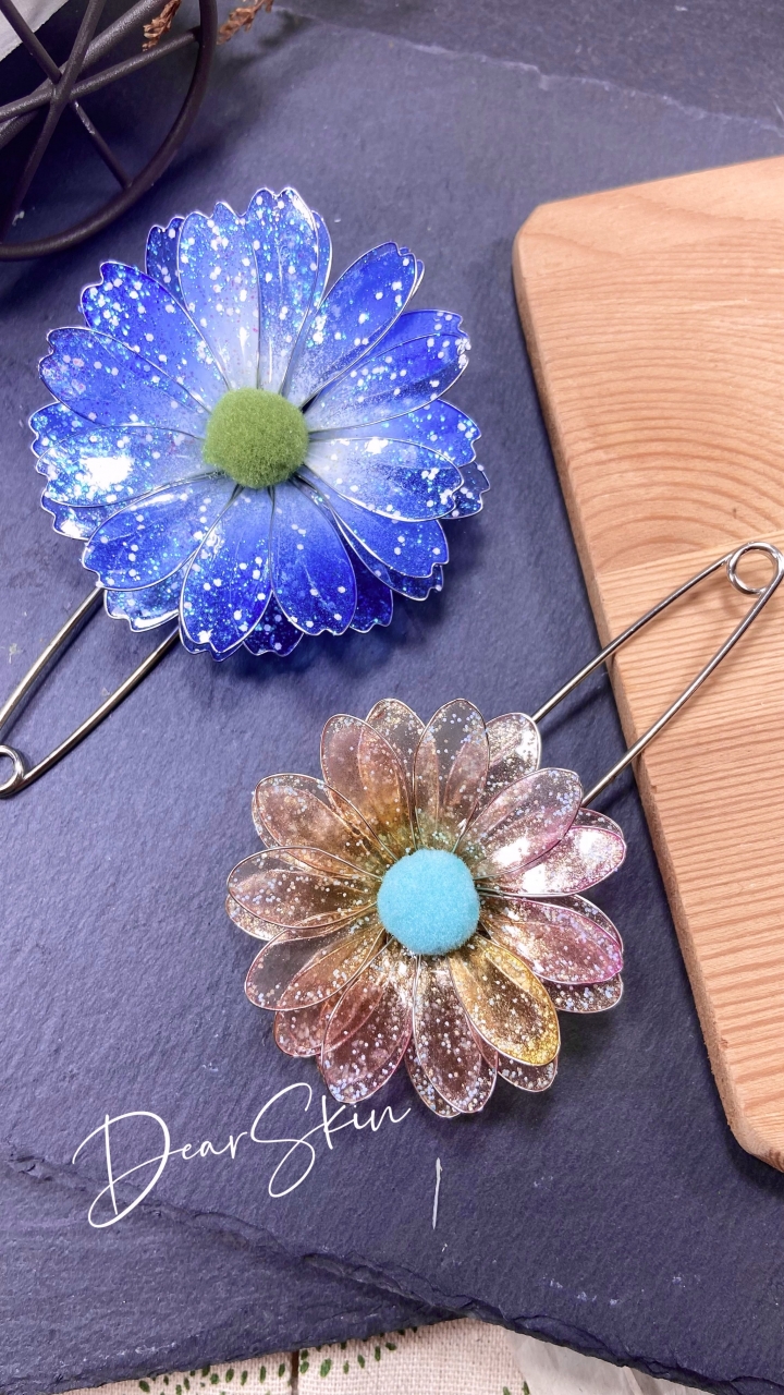 最近完成了一些水晶花作品。