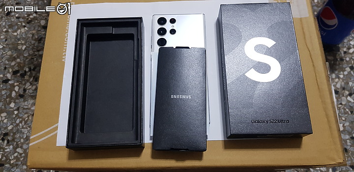 S22 ULTRA 白色 512G 簡易開箱