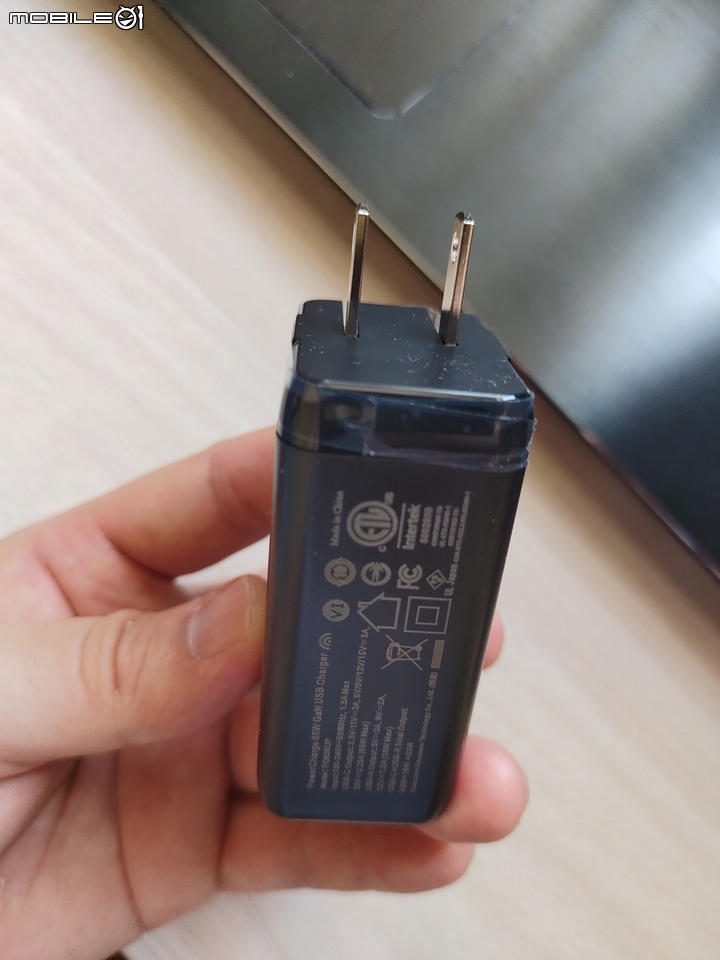 Wiredix 65W Type-C/USB-A 氮化鎵 GaN PD3.0/QC3.0 快速充電器 (1 PD+1 QC) 兩顆 999