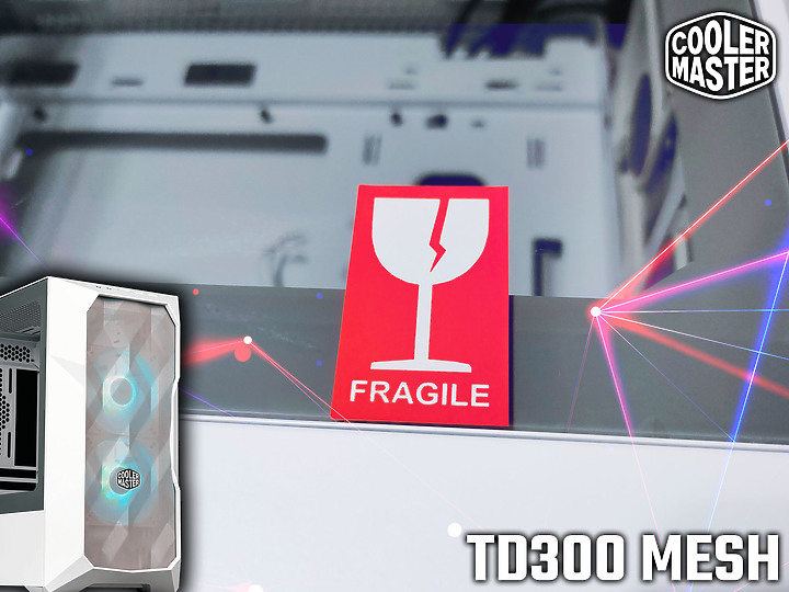 Cooler Master TD300 Mesh 酷碼 M-ATX小中塔 炫砲小騷包 開箱
