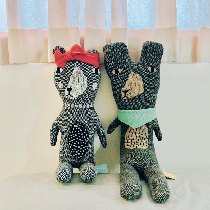 二隻羊毛娃娃的異國情緣ʕ •ᴥ•ʔ