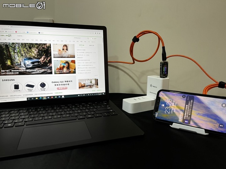 【YING XU】氮化鎵2C1A 90W快充充電器
