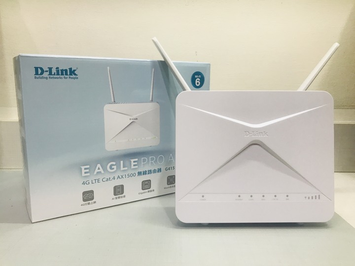 D-Link EAGLE PRO AI G415 4G LTE無線路由器 開箱試用