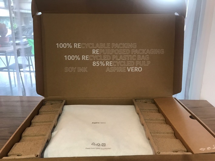 綠色環保材質!ACER Aspire Vero i5開箱