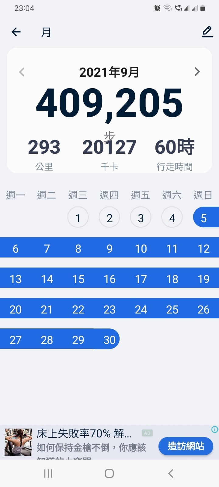 2021年 50歲大叔慢跑