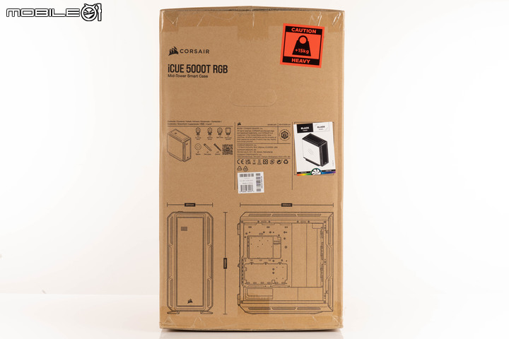 CORSAIR iCUE 5000T RGB 機殼開箱實裝 以滿滿燈效設計打造個人絢爛風格