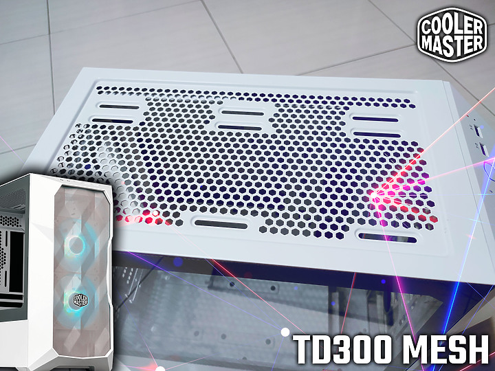 Cooler Master TD300 Mesh 酷碼 M-ATX小中塔 炫砲小騷包 開箱