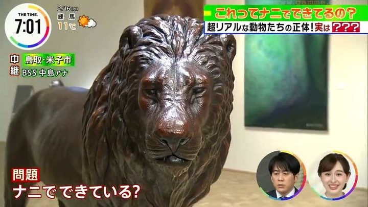 《世界唯一的皮革藝術家》動物模型栩栩如生 皮革美術館成了鳥取最新觀光景點