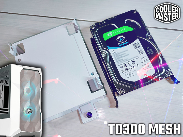 Cooler Master TD300 Mesh 酷碼 M-ATX小中塔 炫砲小騷包 開箱
