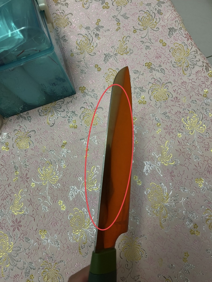 雙人牌Now S主廚三德刀刀背易割手—注意⚠️