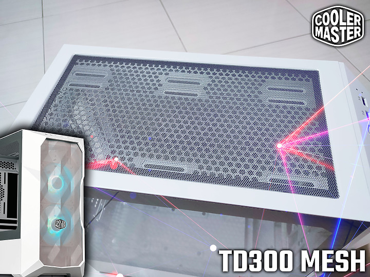 Cooler Master TD300 Mesh 酷碼 M-ATX小中塔 炫砲小騷包 開箱