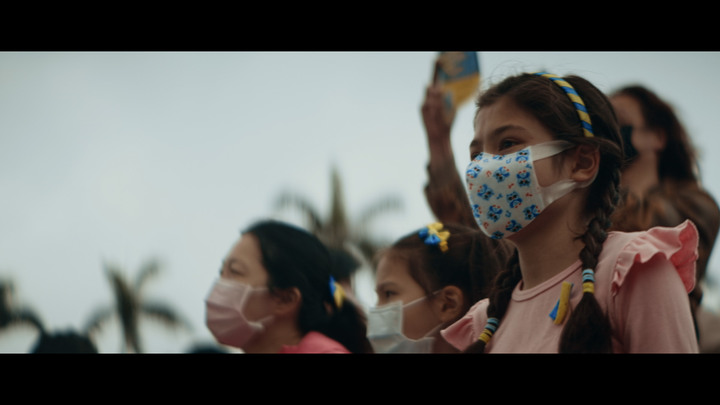 [ 影片記錄分享] 聲援烏克蘭🇺🇦集會. 使用 Panasonic S1 + 轉接式 2倍 變形鏡頭