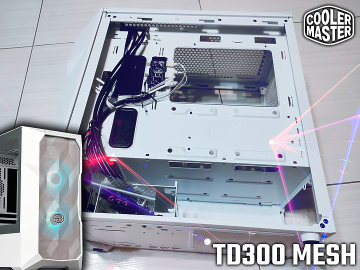 Cooler Master TD300 Mesh 酷碼 M-ATX小中塔 炫砲小騷包 開箱