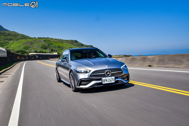 M-Benz C300 Estate運動版試駕 │ 能帥能跑更能載,科技跑旅人人愛!