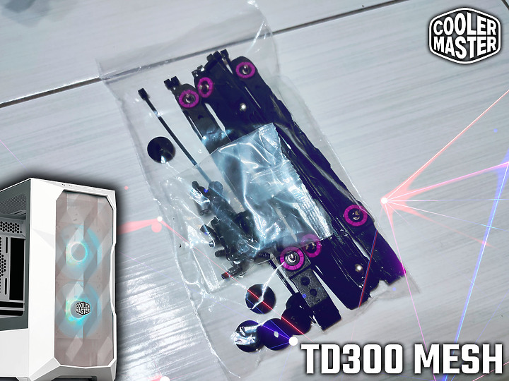 Cooler Master TD300 Mesh 酷碼 M-ATX小中塔 炫砲小騷包 開箱
