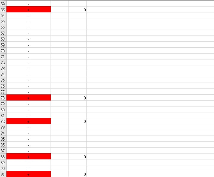 excel 如何計算設定條件多久出現一次