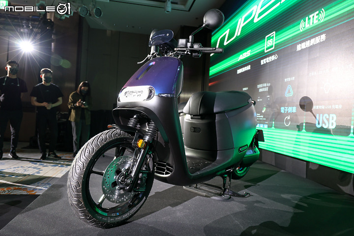 【採訪】TCS 搭載 LTE監控 Gogoro Super Sport 全新發表 SSmartcore 技術同步推出