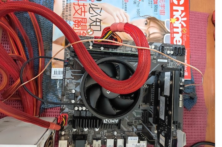 已結案 抱怨文 技嘉 保內 B450M S2H 主機板二修返回仍是不過電,確定是主機板故障(網購另一套測試)