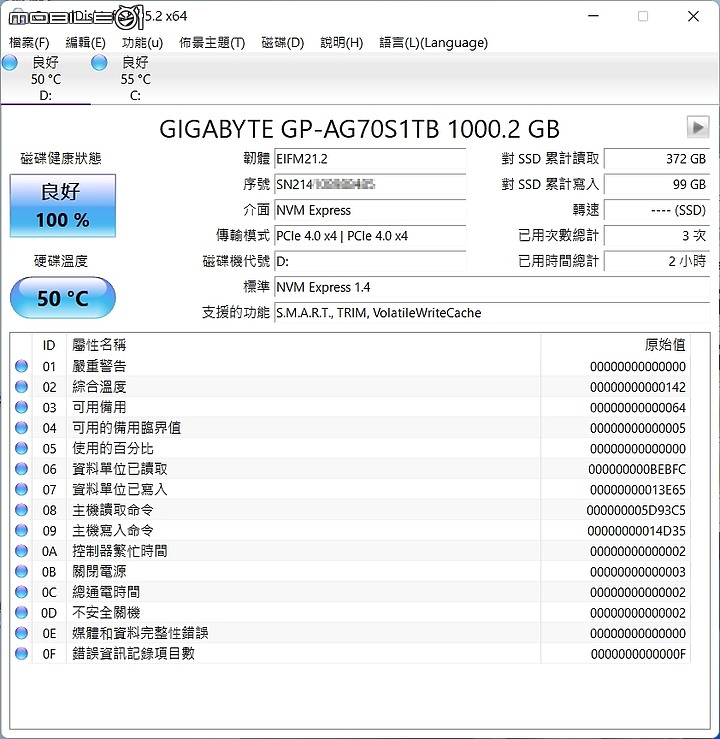 Gen4 下殺第一槍 AORUS NVMe Gen4 7000S 開箱