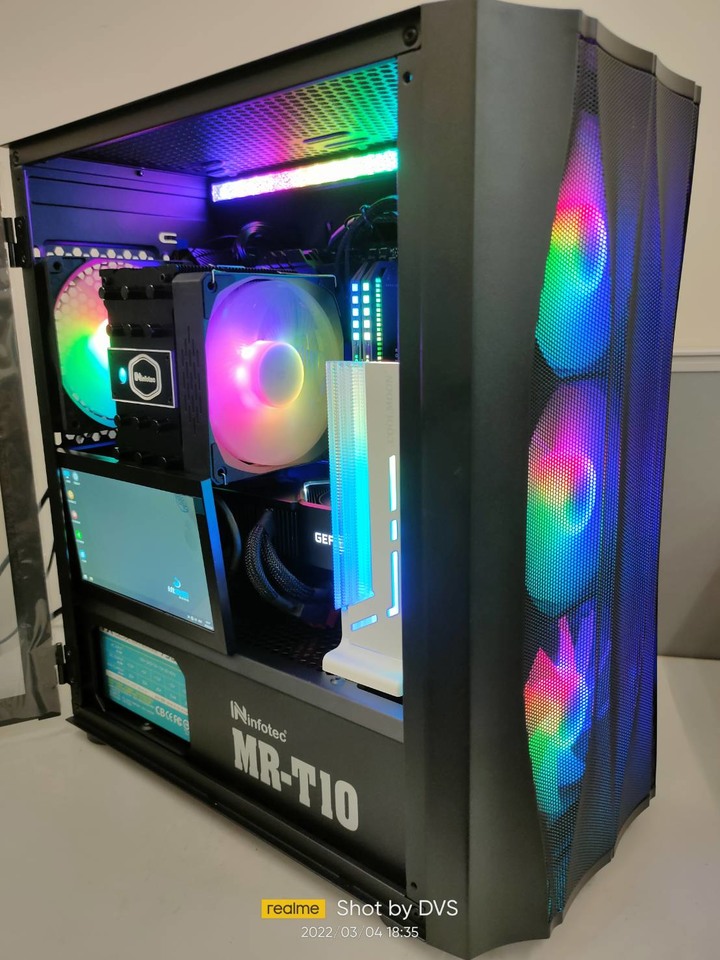 英富達 CPU 散熱器開箱 不專業 業配文 INCF-CF-1206ARGB