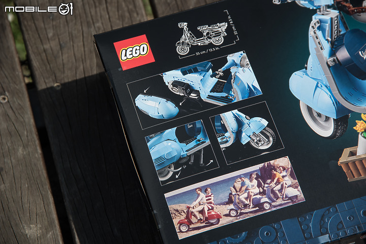 樂高 LEGO 10298 Vespa 125|忠於原貌的義式浪漫風情!