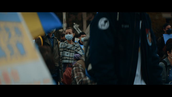 [ 影片記錄分享] 聲援烏克蘭🇺🇦集會. 使用 Panasonic S1 + 轉接式 2倍 變形鏡頭